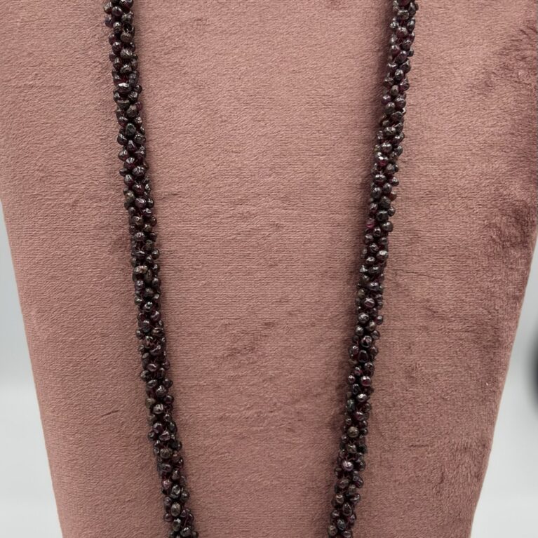 Labradoriet - zwart - ketting